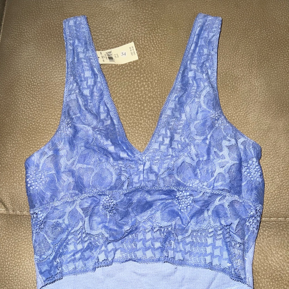 Aerie blue bralette, size small. Very pretty, retail $39.95